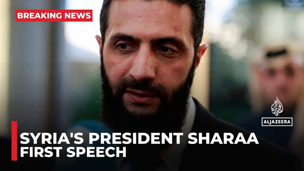We will work on forming an inclusive transitional government: Syria’s President Sharaa