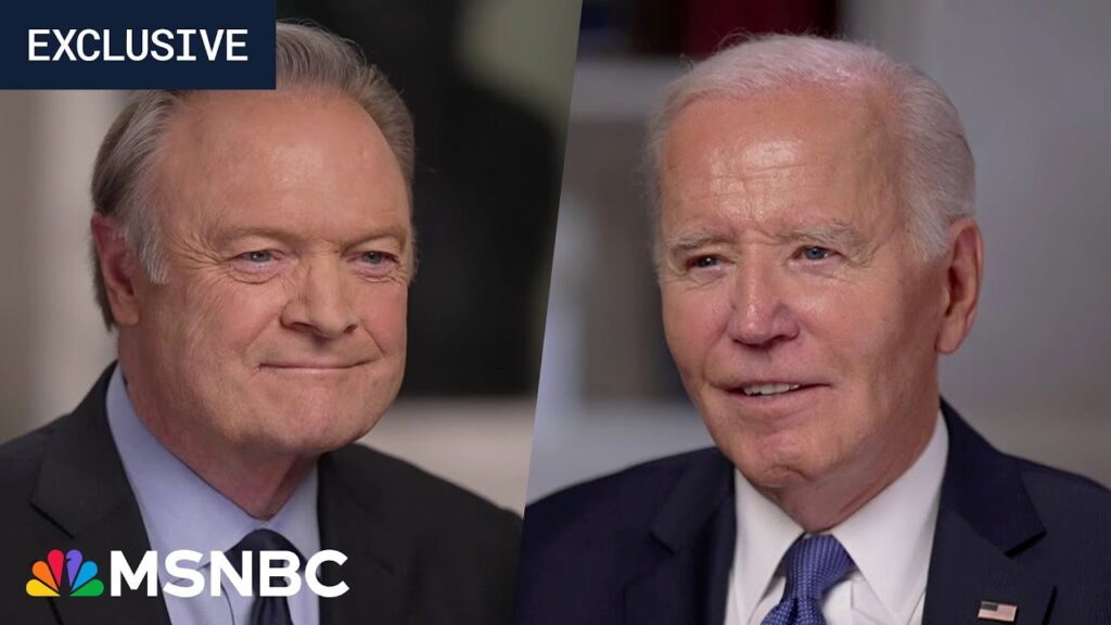 Biden shares ‘serious concern’ for U.S. democracy in Oval Office interview with Lawrence O’Donnell