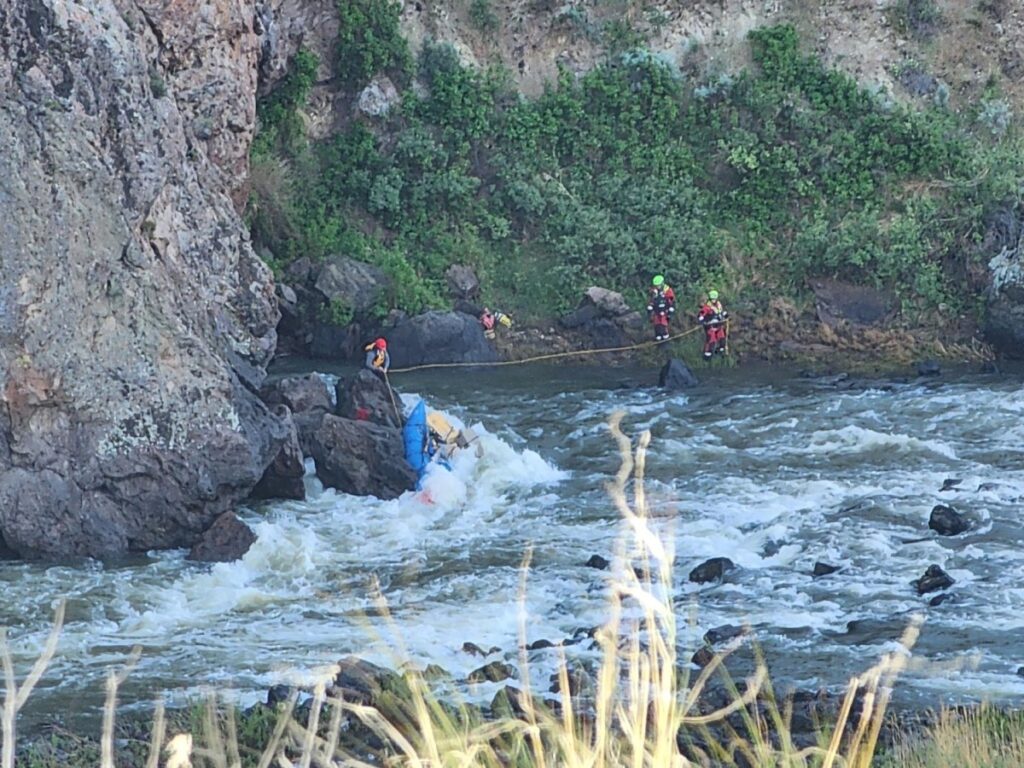 Idaho Army National Guard, Boise Fire Department Conduct Water Rescue | Article