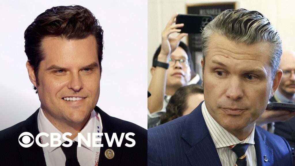 Senators react to Gaetz withdrawal and Hegseth allegations