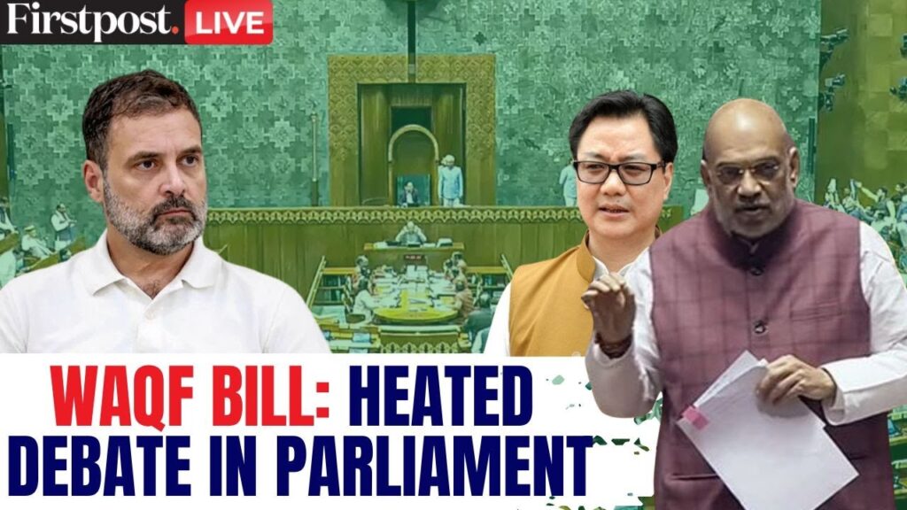 Waqf Bill Debate LIVE: India’s Home Minister Amit Shah on Waqf Bill Controversy in Parliament | N18G