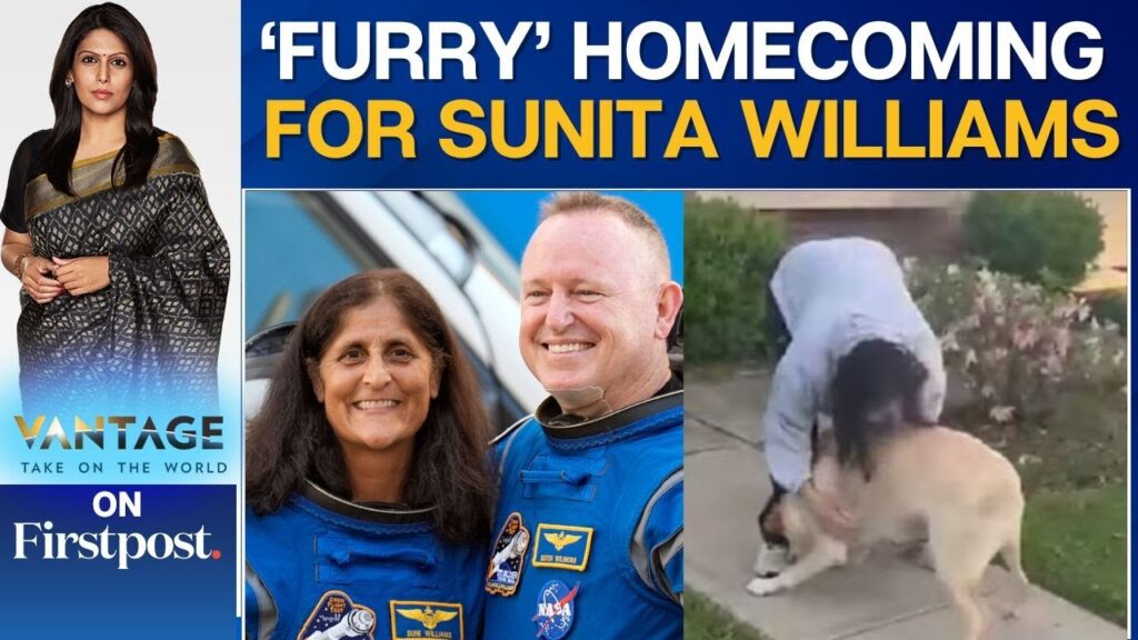 Sunita Williams Reunites With Dogs After Spending 9 Months in Space | Vantage With Palki Sharma