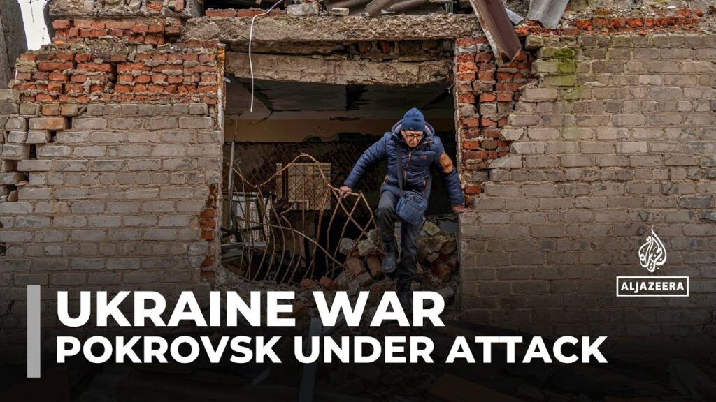 Residents in Ukraine’s Pokrovsk remain defiant but fearful amidst Russian advances
