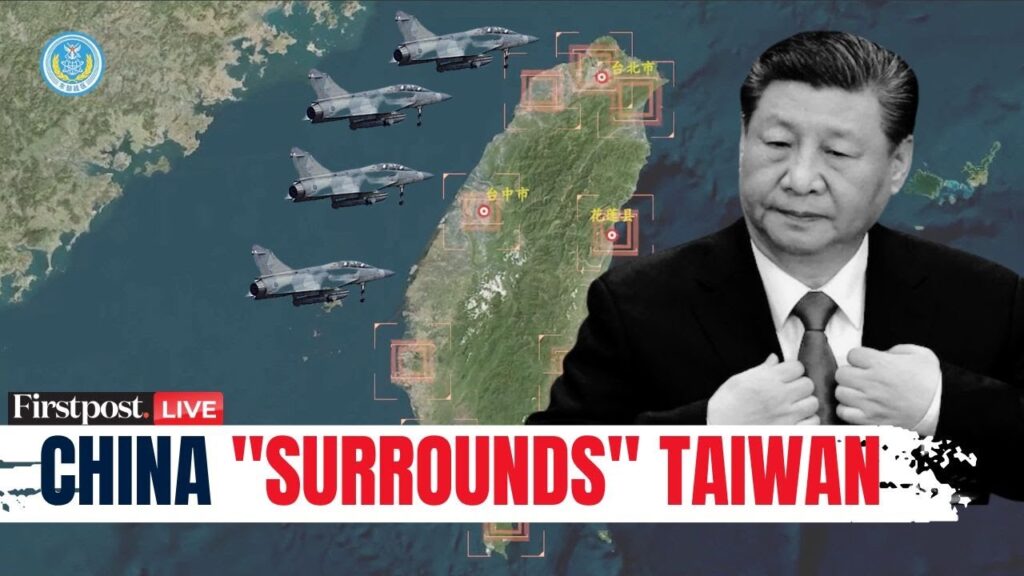 China Taiwan News LIVE: China Carries Out Live-Fire Drills Around Taiwan On Day 2 of Exercises |N18G