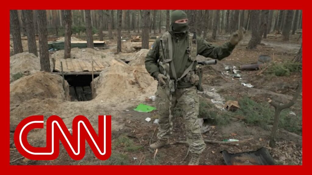 ‘Neither disciplined nor comfortable’: CNN reporter tours abandoned Russian military camp