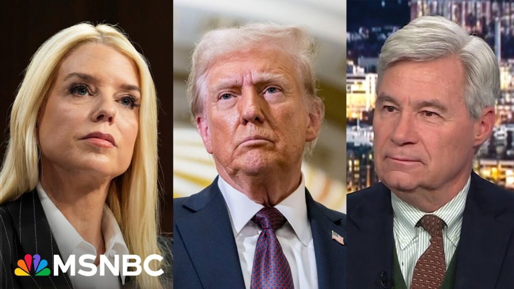 Sen. Whitehouse on how Trump influenced Pam Bondi testimony