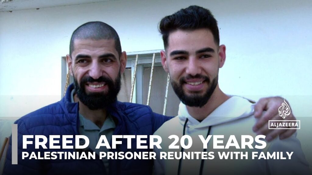 Freed after 20 years: Palestinian prisoner reunites with family but fear of re-arrest lingers
