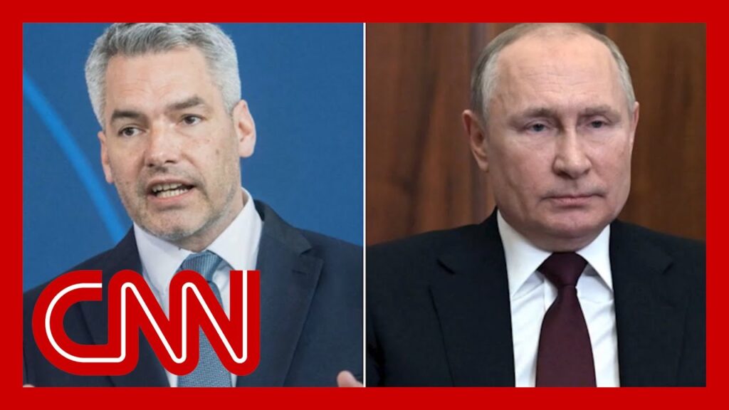 See what Austrian chancellor said after meeting with Putin