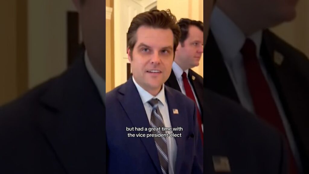 Matt Gaetz speaks after House Ethics Committee decides to keep report under wraps #shorts