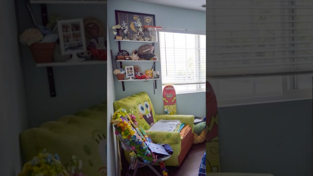 The bedrooms of the children killed in school shootings #shorts