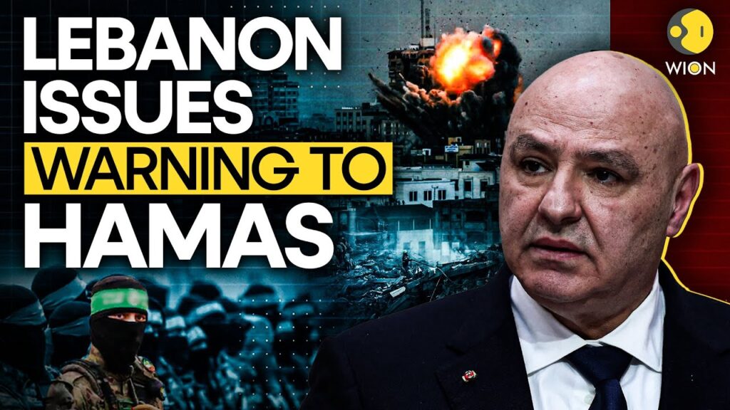 Lebanon Issues Stern Warning To Hamas | WION Originals