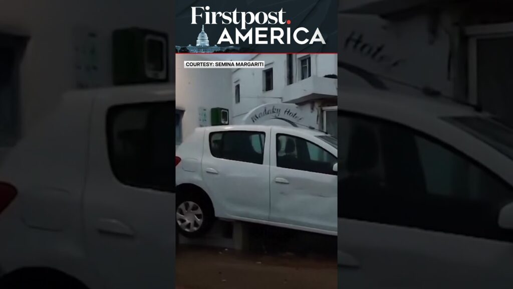 Flash Floods Hit Mykonos, Paros, Crete | Firstpost America | N18G