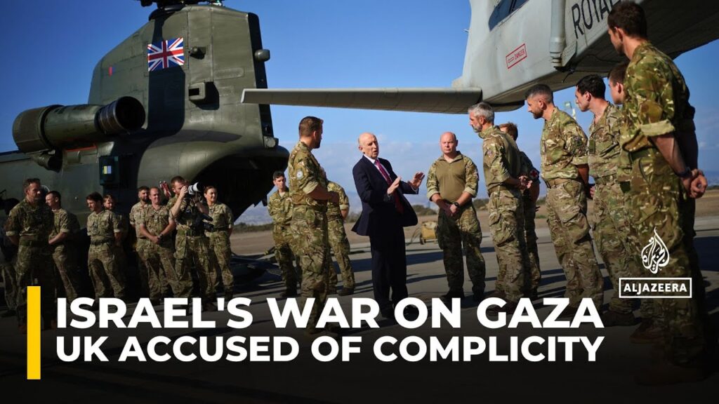 UK military support to Israel ‘could be breach of international law’
