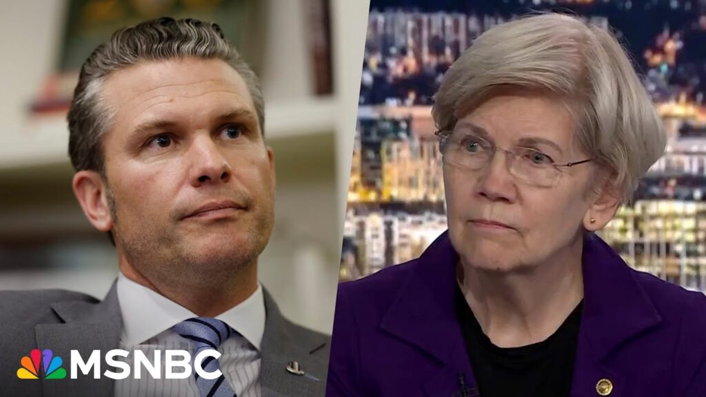 ‘We need somebody who’s going to be sober’: Sen. Warren blasts Pete Hegseth after hearing