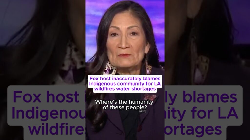 Fox host inaccurately blames Indigenous community for L.A. wildfires’ water shortages