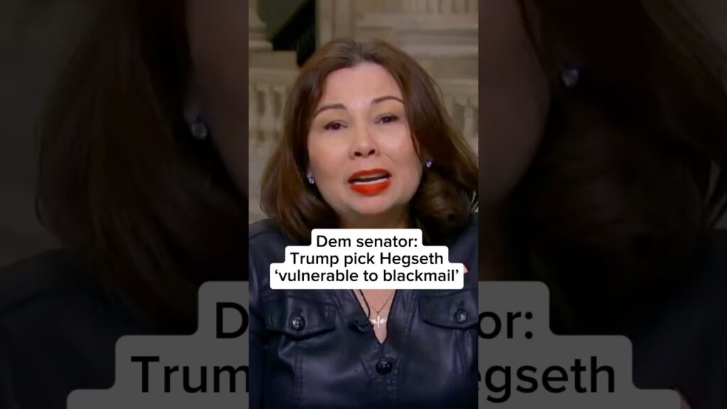 Dem senator: Trump pick Hegseth ‘vulnerable to blackmail’