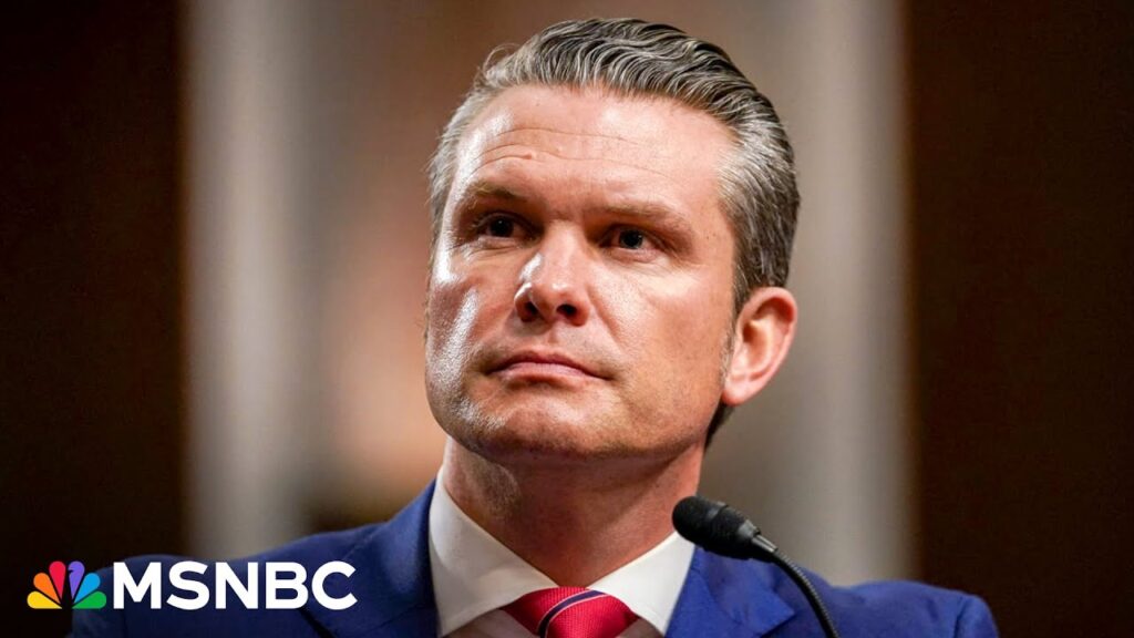 WATCH: Pete Hegseth Senate confirmation hearing for defense secretary brings tense exchanges