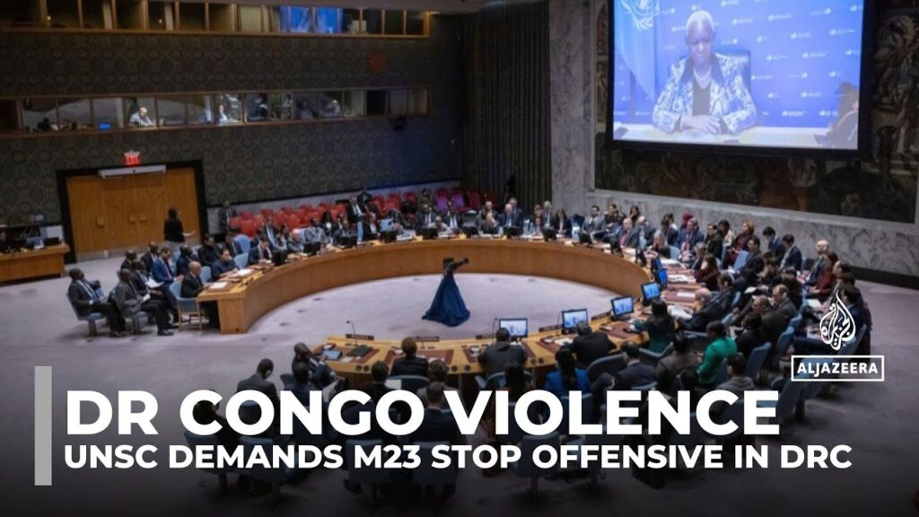 UN chief calls for Rwandan forces to leave DRC as rebels press offensive
