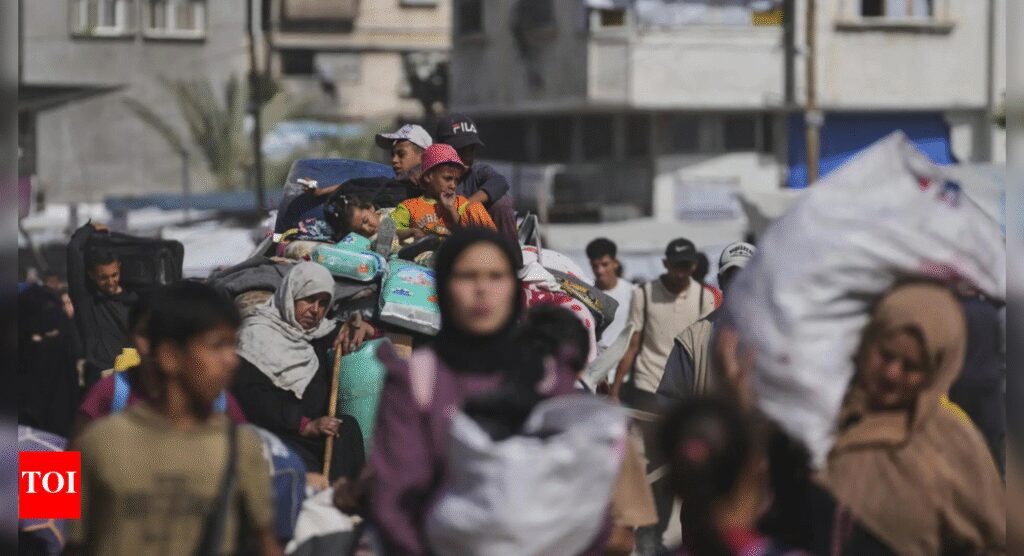 In first delivery since March, UN dispatches 90 aid trucks to Gaza