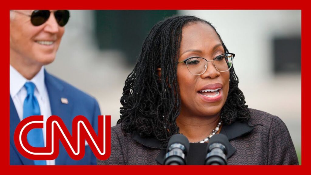 Ketanji Brown Jackson celebrates historic confirmation