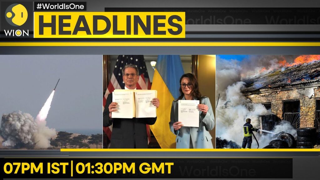 Ukraine To Ratify Minerals Deal On May 8 | Two Injured In Kherson Drone Strike | WION Headlines