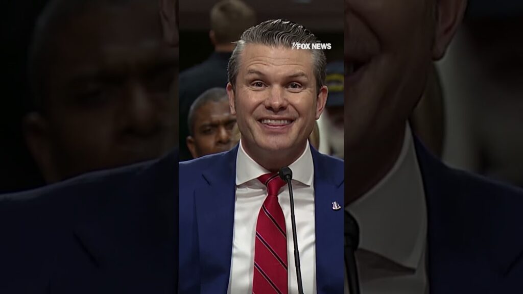 Protesters escorted out of Pete Hegseth’s confirmation hearing