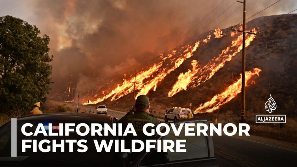 New California fire: Fast-moving blaze sparks evacuation orders