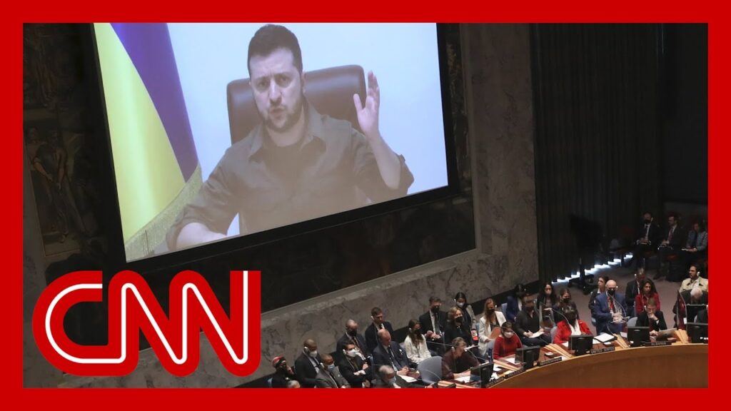 Zelensky addresses United Nations in wake of Bucha massacre