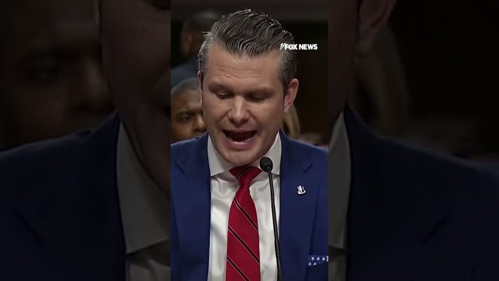 Pete Hegseth delivers a powerful opening statement at his Senate confirmation hearing