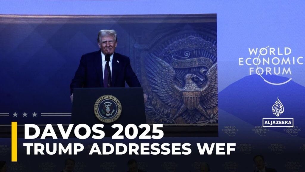 Davos 2025: Trump says he’s working to end Ukraine war in speech at WEF