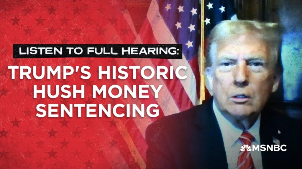 Hear convicted felon Trump sentenced in historic hearing | MSNBC