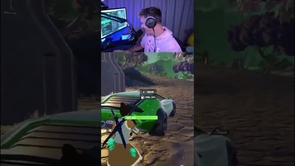 Ninja Farting in Fortnite