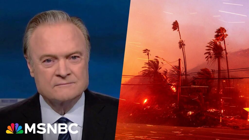 Lawrence: What’s happening in Los Angeles is a hurricane without rain. It is a hurricane with fire.