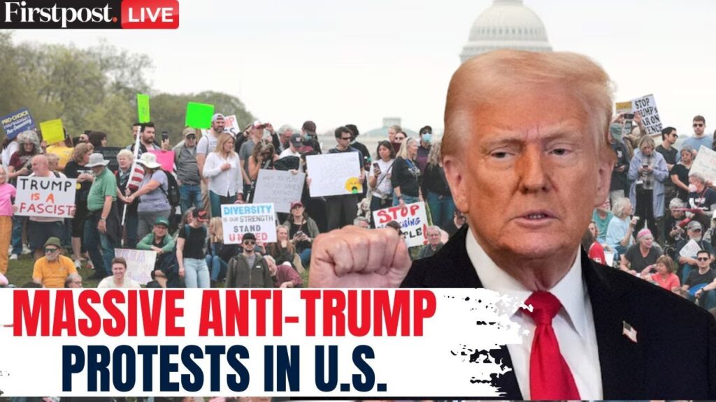 LIVE: Thousands Protest Against Trump | Anti-Trump Protests |  Los Angeles | N18G