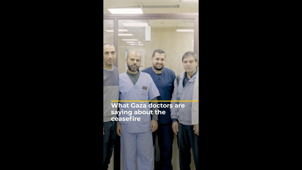 What Gaza doctors are saying about the ceasefire | AJ #shorts