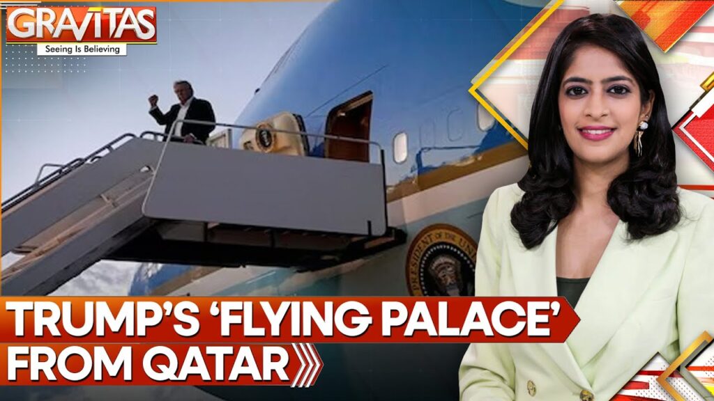 Trump’s 0M ‘Flying Palace’ from Qatar | GRAVITAS | World News | WION