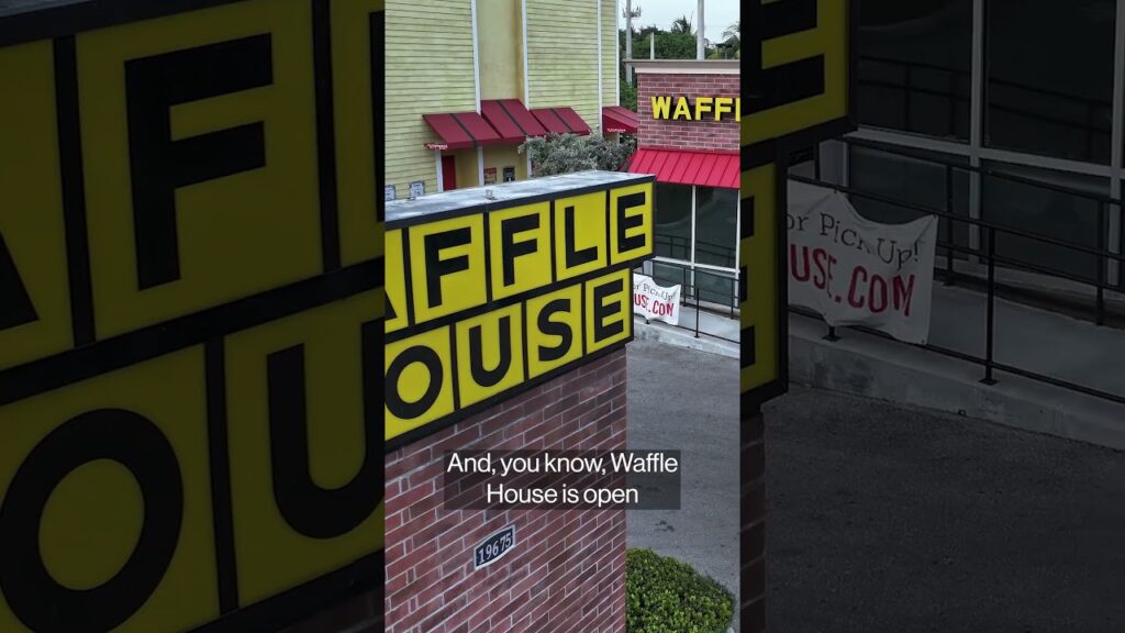 Waffle House Index at level red, says metric’s founder #shorts
