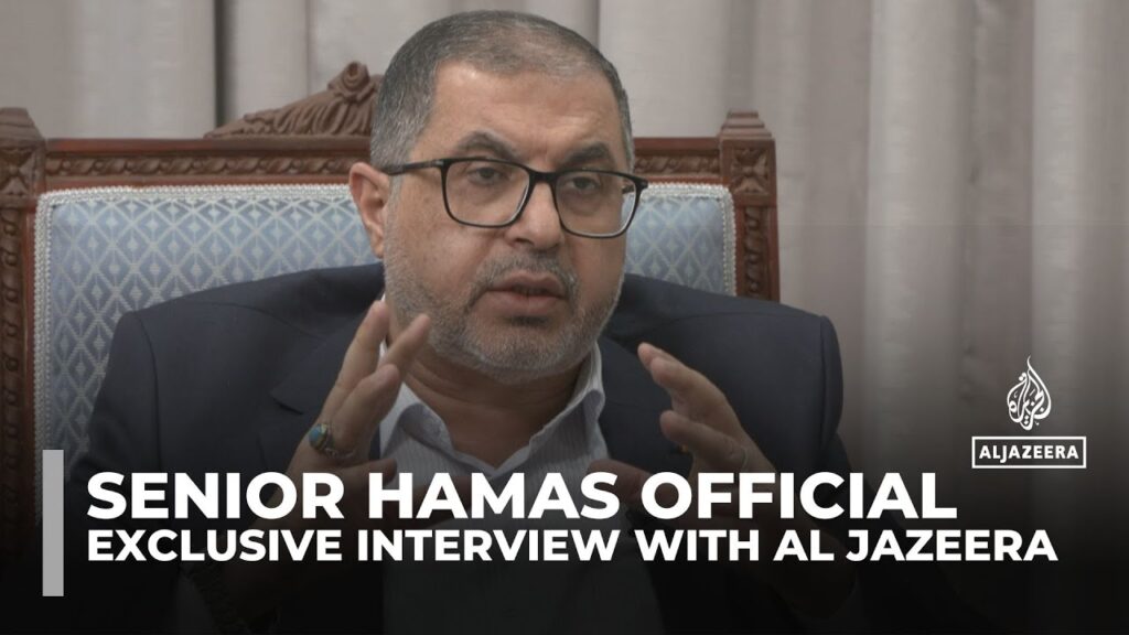 ‘Palestinians were given two choices. To die silently or to die resisting’: Senior Hamas official