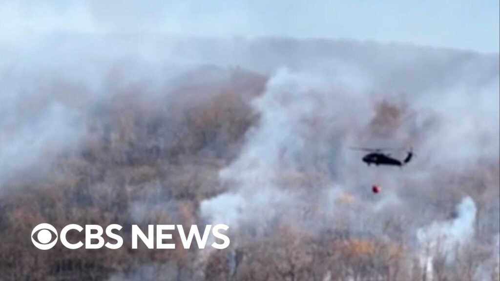 Deadly New York-New Jersey wildfire about 50% contained