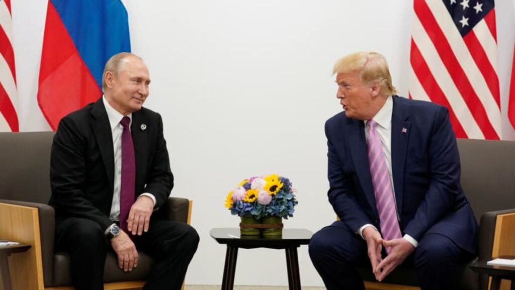 Trump says he will speak with Putin on the phone on Monday about war in Ukraine