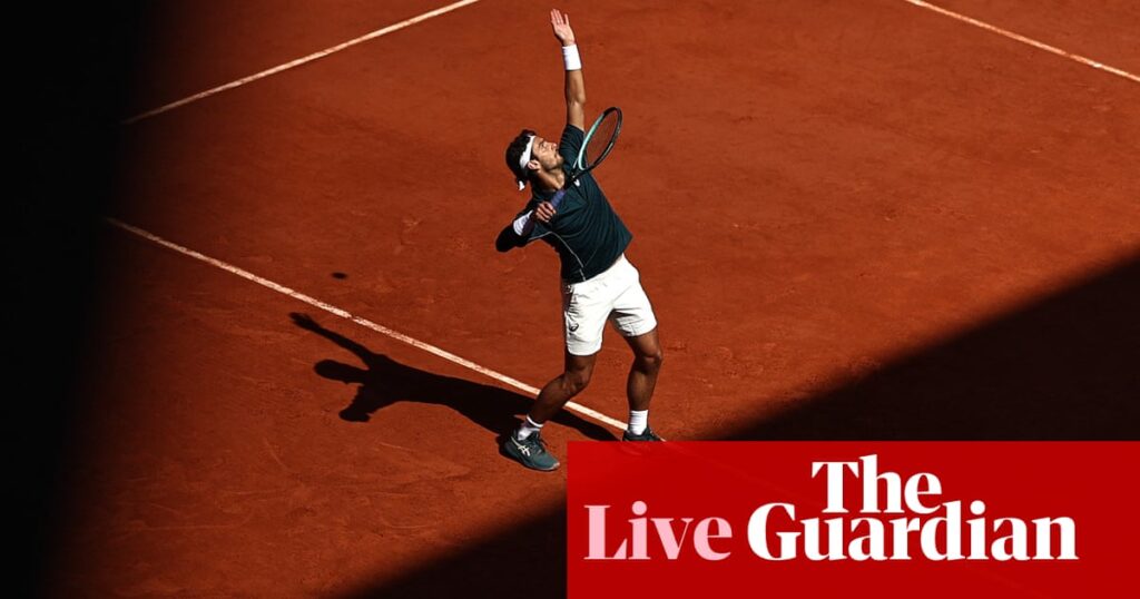 French Open 2025: Sabalenka, Swiatek and Musetti in action on day six – live | French Open 2025