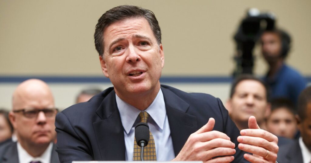 James Comey under investigation for post seen as potential threat to Trump’s life