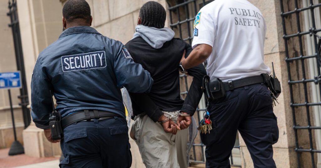 Dozens detained after university calls in New York police
