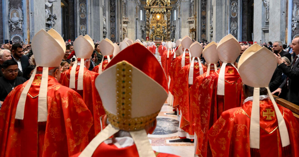 Election to replace Pope Francis begins as cardinals take vow of secrecy
