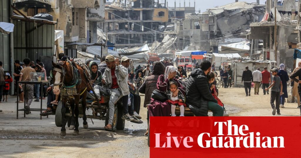 Hamas no longer interested in truce talks after Israel’s new Gaza plan, senior official says – Israel-Gaza war live | Israel-Gaza war