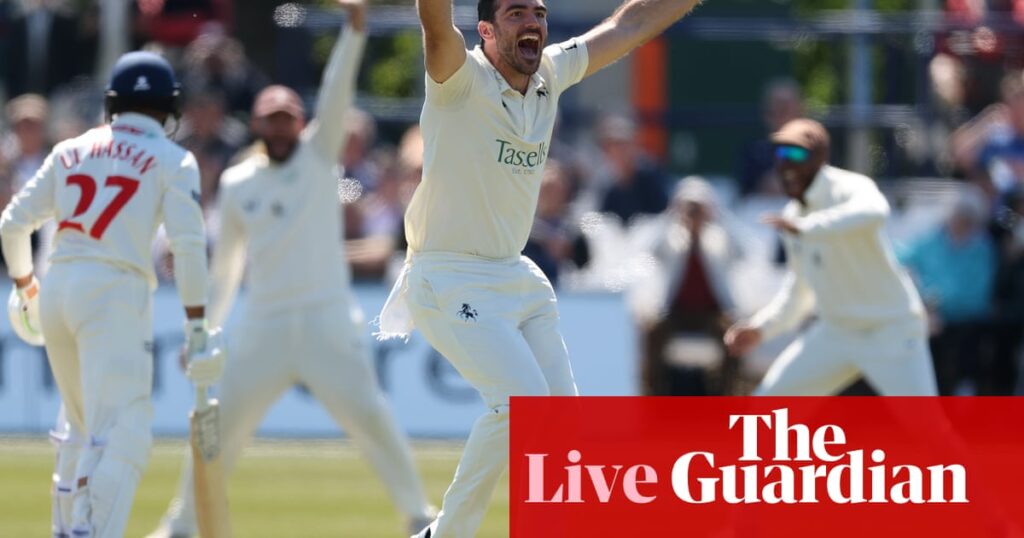 Nottinghamshire v Hampshire, Warwickshire v Surrey, and more: county cricket – live | County Championship