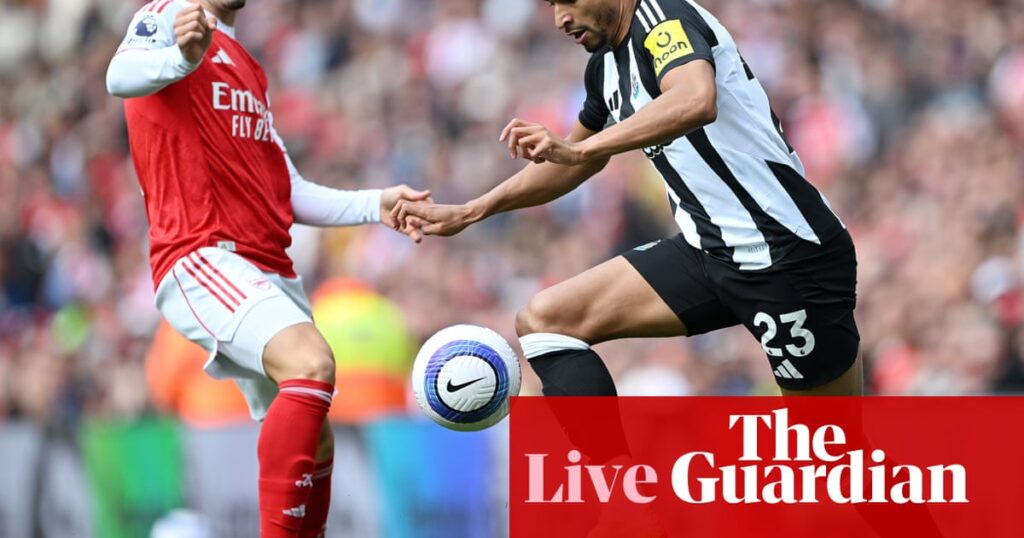 Arsenal v Newcastle: Premier League – live | Premier League