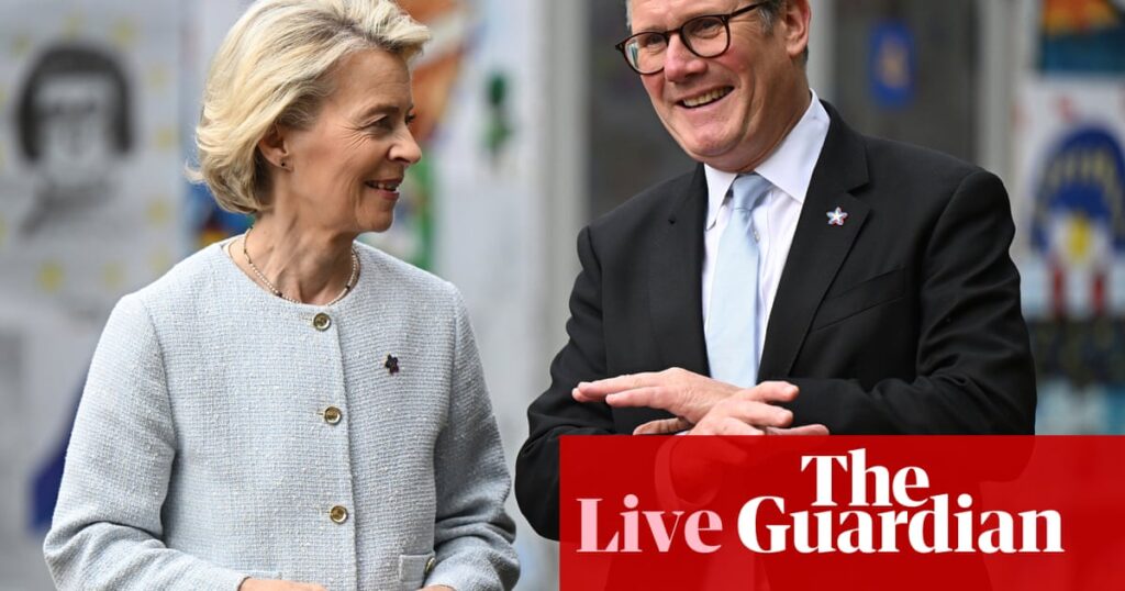 Reports of breakthrough in EU-UK talks before key summit in London – UK politics live | Politics