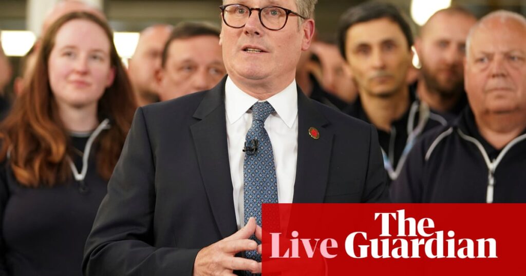 Tariffs cut on UK cars, steel and aluminium in US trade deal, says Starmer – UK politics live | Politics