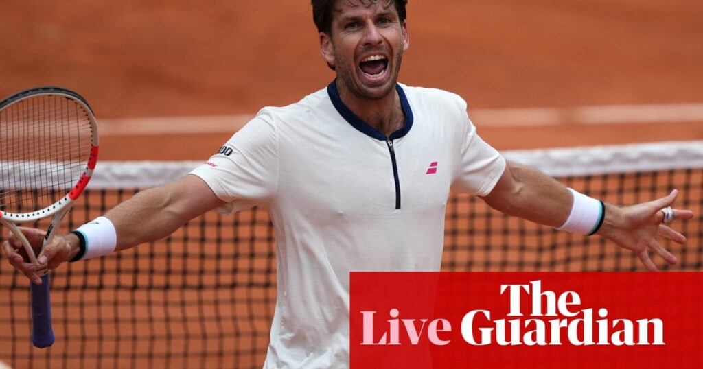 French Open 2025: Norrie rocks Medvedev in five sets, Gauff breezes through – live | French Open 2025